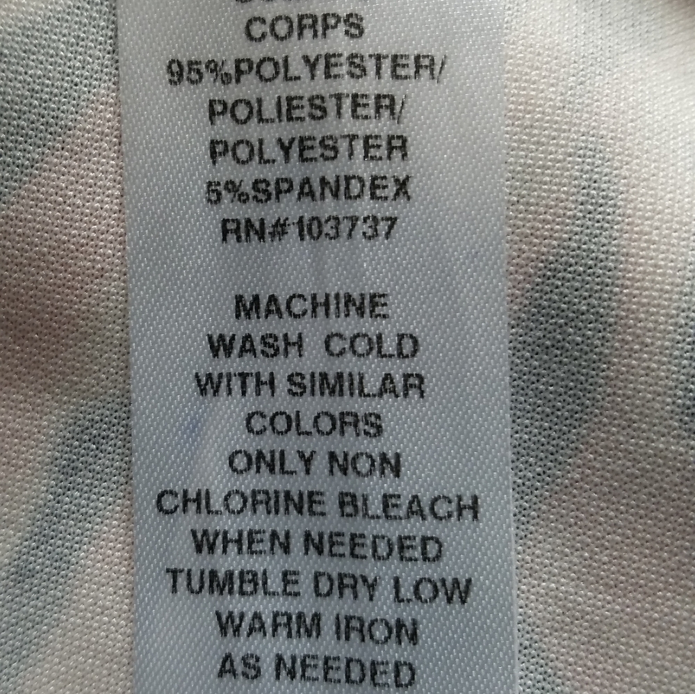 Donna Morgan Fit and Flare dress, pink and blue size 6 - Picture 5 of 5